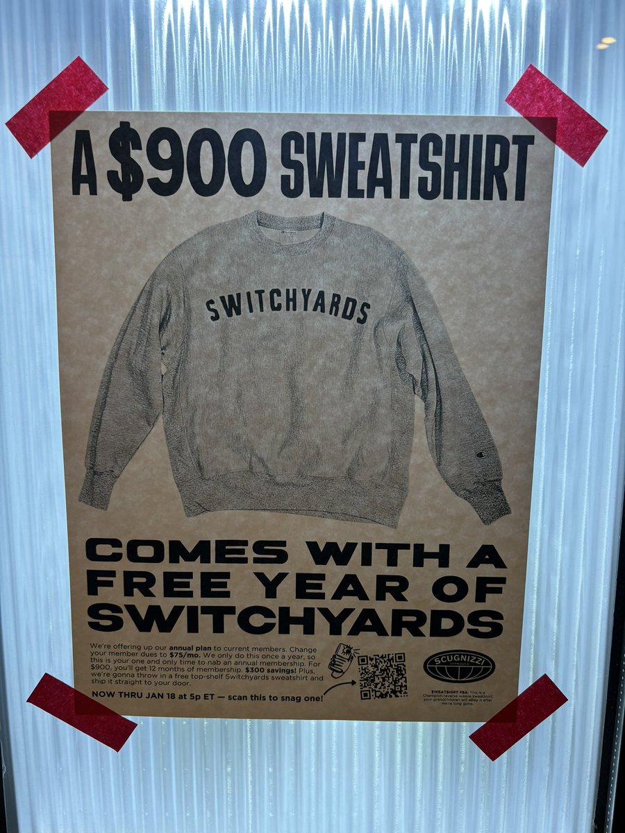 Love the framing of this ad here at Switchyards.
