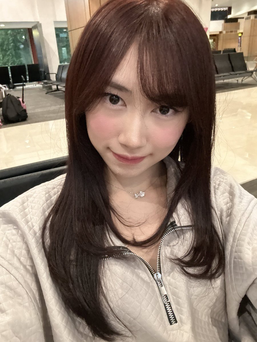 C_JessiJKT48's tweet photo. red hair era? hehe https://t.co/J640HjQMJn