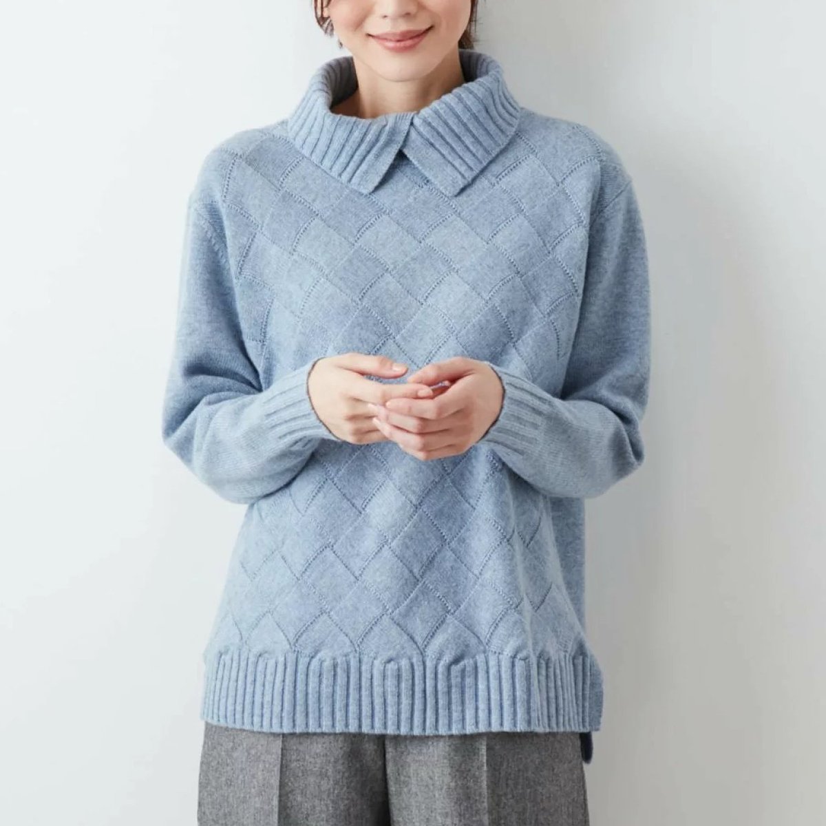 鈴木保奈美さん着*マーガレットハウエル MHL 2022チルデン