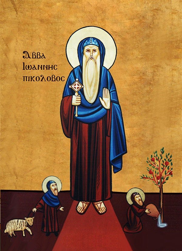 "If a king wants to take a city, he first cuts off the water and the food, and the citizens, dying of hunger, submit to him. It is the same with the passions of the flesh: if a man goes about fasting and hungry, the enemies of his soul grow weak."

Abba John the Dwarf (Colobos)