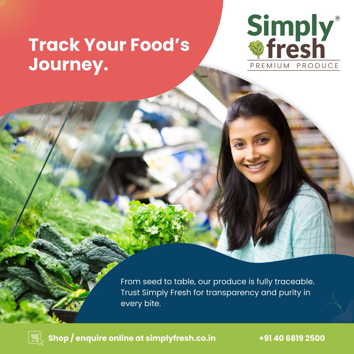 simplyfreshind's tweet image. Ever ✨wonder exactly where your 🥗food comes from? With Simply Fresh, you don't have to guess!
🌱 We make it easy for you to follow your produce's journey from seed to plate. Our commitment to transparency and purity underpins every bite.

#SimplyFresh #SeedToTable #FreshAndPure