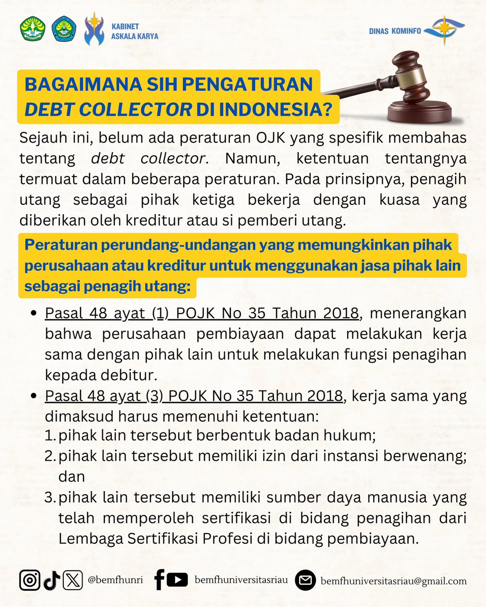 BEM Fakultas Hukum Universitas Riau tweet media