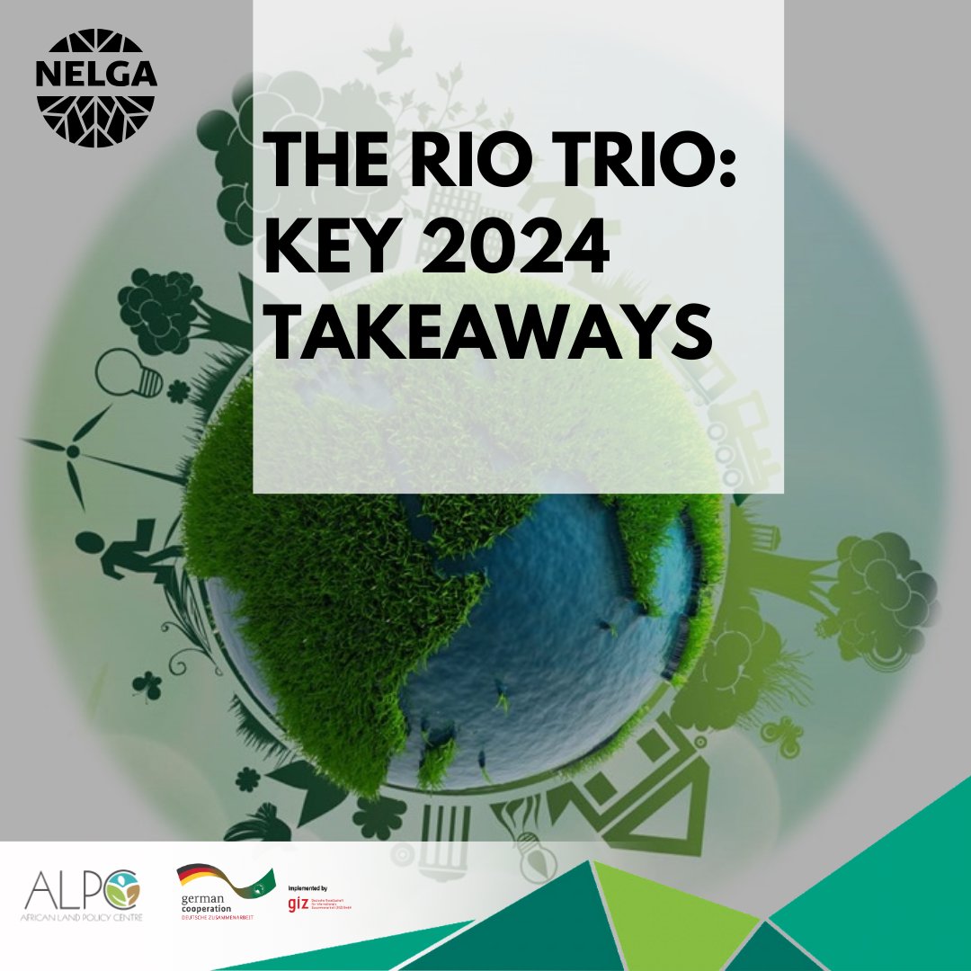 NELGA_AU's tweet photo. 🌍 The Rio Trio: Key 2024 Takeaways 🌿
At the 2024 Rio Conventions crucial strides were made on climate change, biodiversity, and land degradation. @NELGA_AU is proud to support land rights in these global efforts.
📢 Read https://t.co/mcW2z0oPLc https://t.co/ZC2kptL1Mf