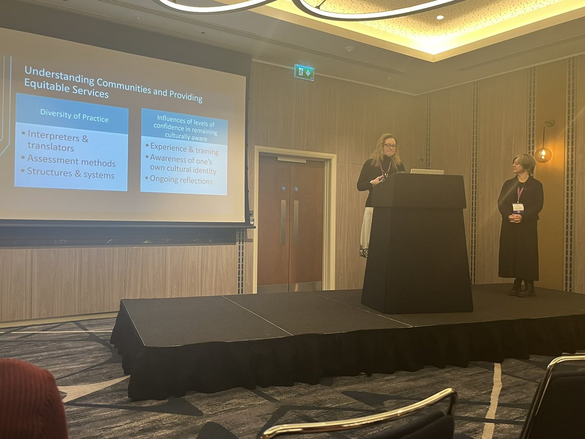 A thought provoking presentation by Catherine Kelly and Katherine Douglas, on Cultural Responsive Practices when working with multilingual children, young people and their families 
#DECP2025
#TwitterEPs
@KatherineDG_TEP