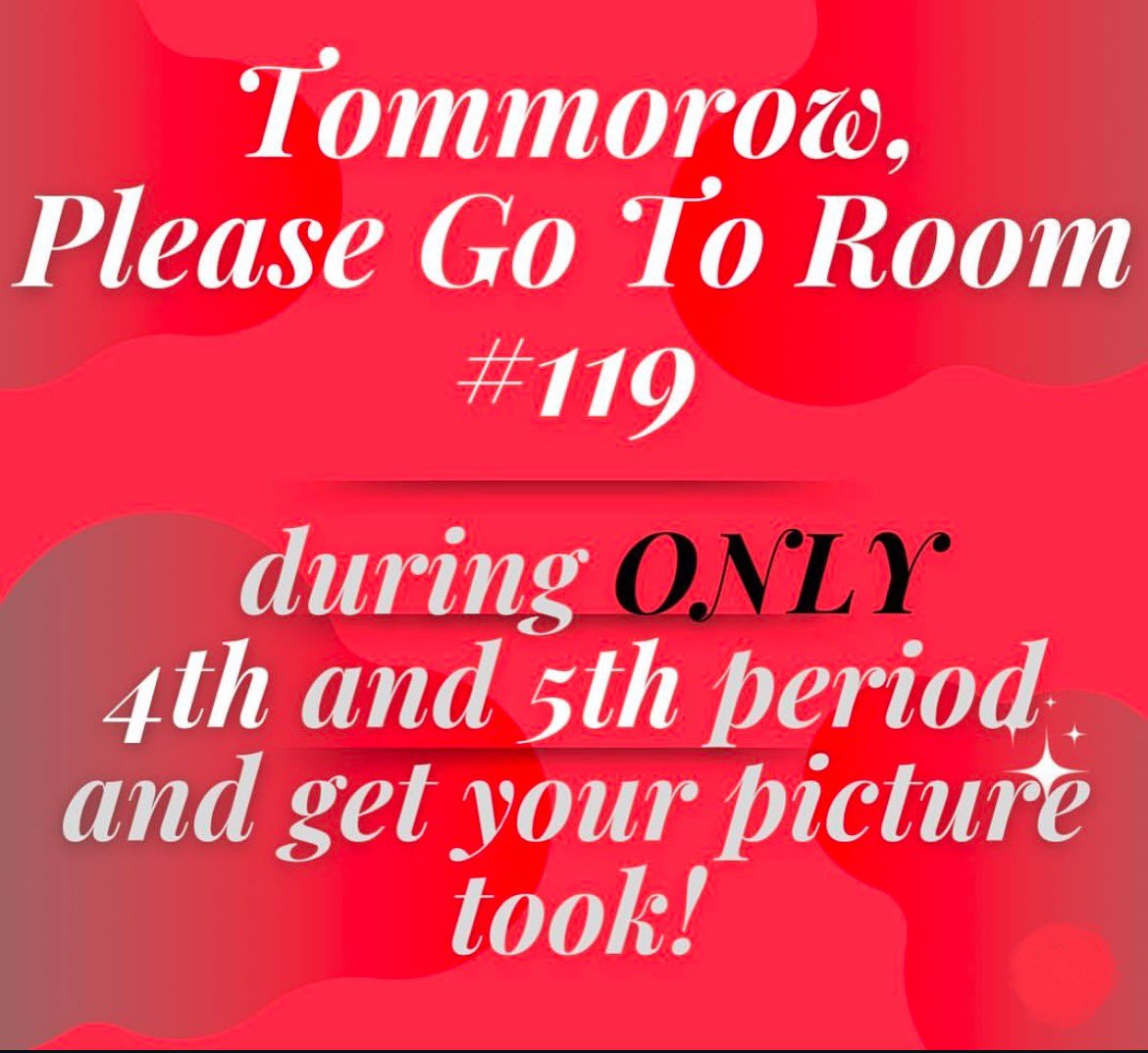 Congrats to our sophomore class favorites make sure you go 4th or 5th period for your photos!