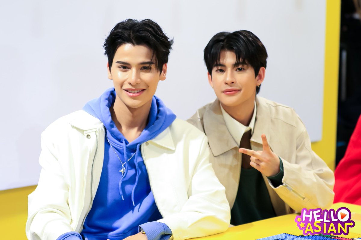 Hello_asian's tweet photo. สดใสและมีแต่เสียงหัวเราะตลอดเลย น้องๆ “มาร์ค-โอม” รอดูซีรี่ส์เลยจ้า! 

#LEGOKIDSDAY2025 #LEGOTH
#mmarkpkk #ohmtpk #markohm #มาร์คโอม https://t.co/HLUPtAm87h