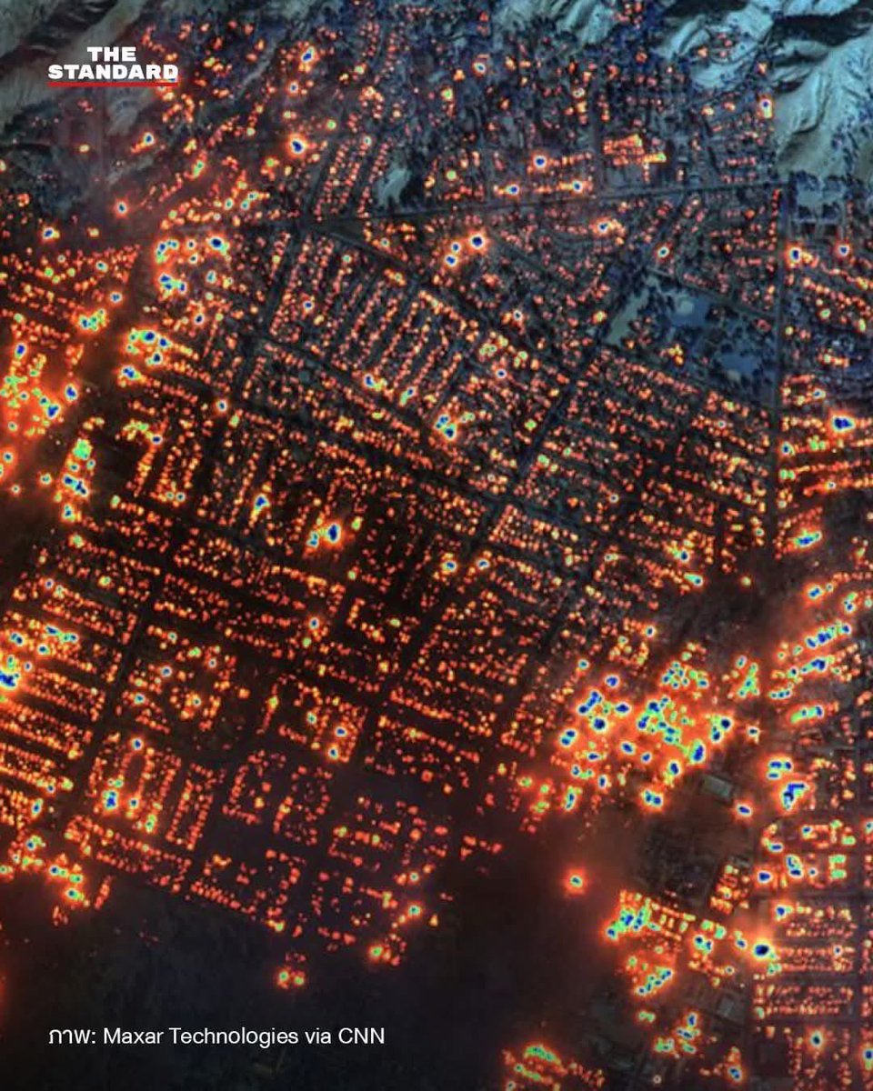 Skyboyz15's tweet image. 🇺🇸ป้าย Hollywood บนยอดเนินเขา หนึ่งในแลนด์มาร์กที่สำคัญของรัฐแคลิฟอร์เนีย ถูกห้อมล้อมไปควันไฟ
ขณะที่ศูนย์ข้อมูลสภาพภูมิอากาศโลกของ AccuWeather ประเมินมูลค่าความเสียหายทางเศรษฐกิจอาจสูงกว่า 52,000 ล้านดอลลาร์สหรัฐ (ราว 1.8 ล้านล้านบาท) แล้ว
#ไฟป่า #แคลิฟอร์เนีย #ไฟป่าแคลิฟอร์เนีย