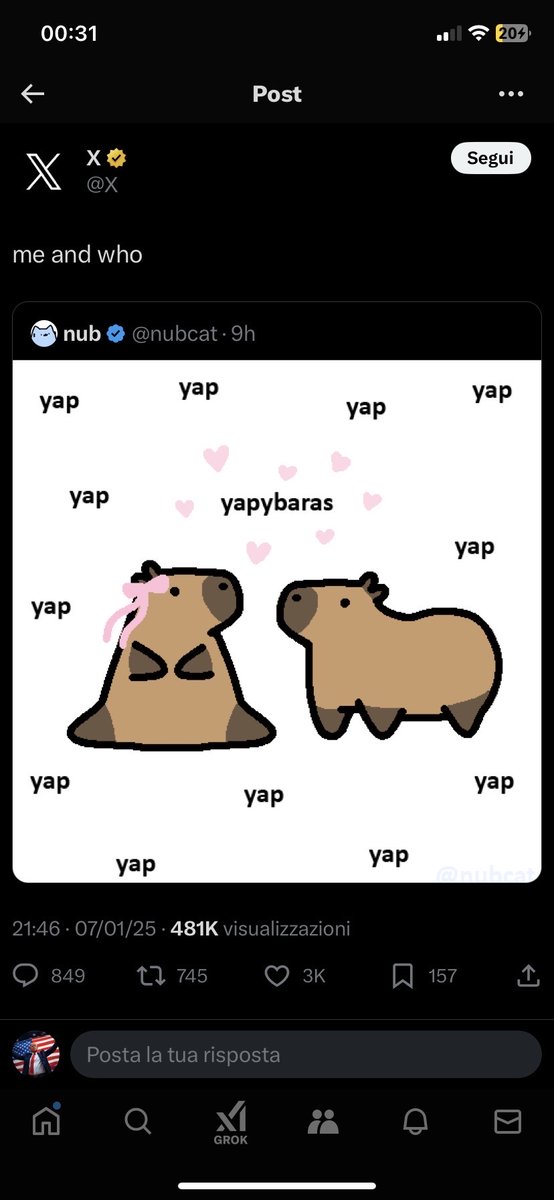 <a href="/TeTheGamer/">Te’ 𓃵</a> Are you saying  Me that this was random?

Or $yap is actually the next 100M meme?

dexscreener.com/solana/hkkkskc…