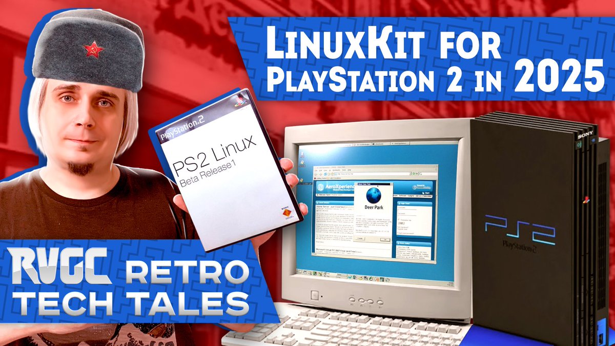 I bought official Linux kit for Playstation 2. I thought I’ll get a retro PC, but Sony decided I don’t need one 😃

youtu.be/FRAXZbJx0aE
youtu.be/FRAXZbJx0aE
youtu.be/FRAXZbJx0aE