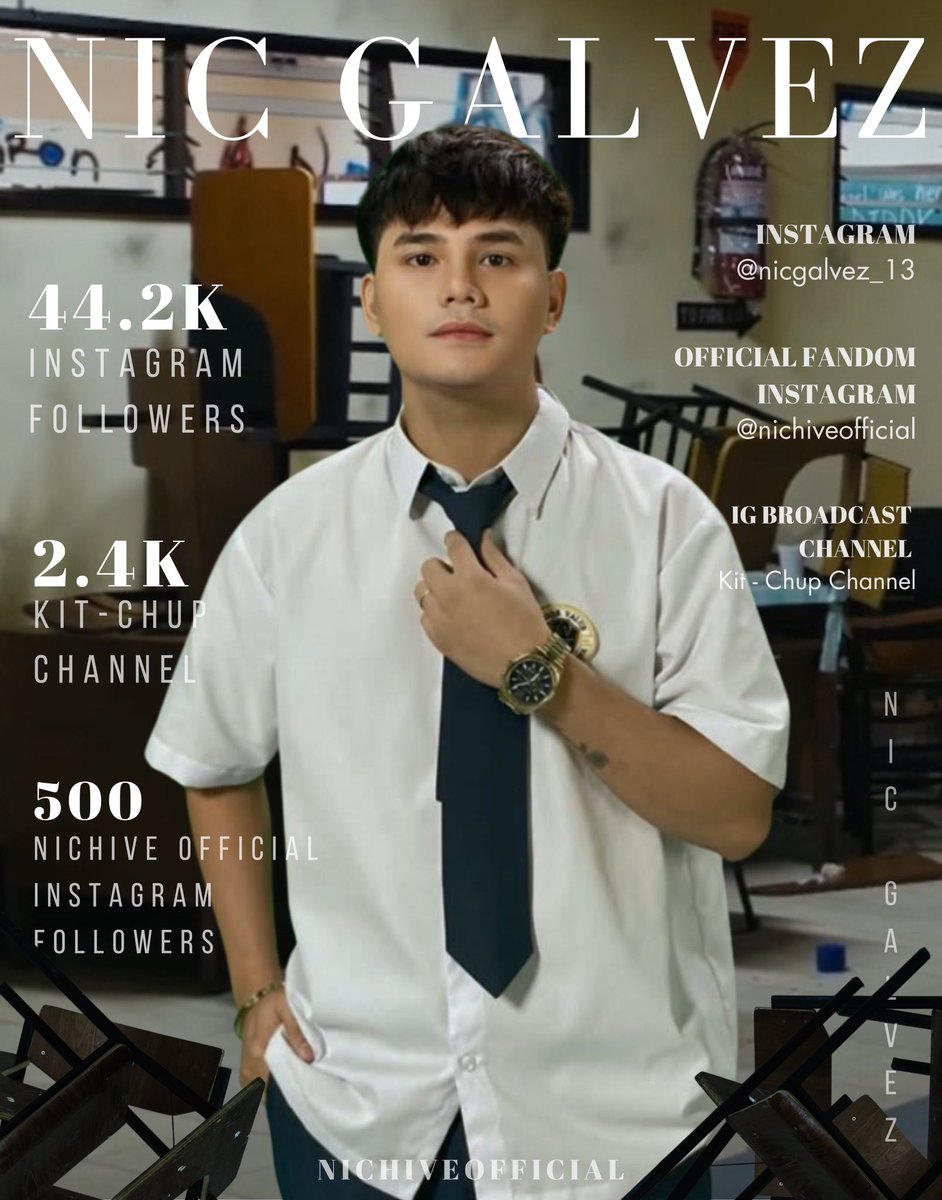 nichiveofficial's tweet photo. Walang sawang pasasalamat sa mga patuloy na sumusuporta kay @nicgalvez_13 π«
Dumadami na ang pamilyaaaa! Spread love lang tayo.
#NicGalvez #NicHiveOfficial #NicAsKitHarington #AngMutyaNgSectionE https://t.co/qURoYJMqBV