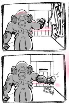 動きに無駄がなさすぎてロボットみたいな
印象を受ける強襲者さんだが、
実は可愛いペット(オサシミちゃん)の
交配種として人間の雌がとても優れている
と知って内心はだいぶノリノリです
(当然人間に対する慈悲とか容赦はない) 