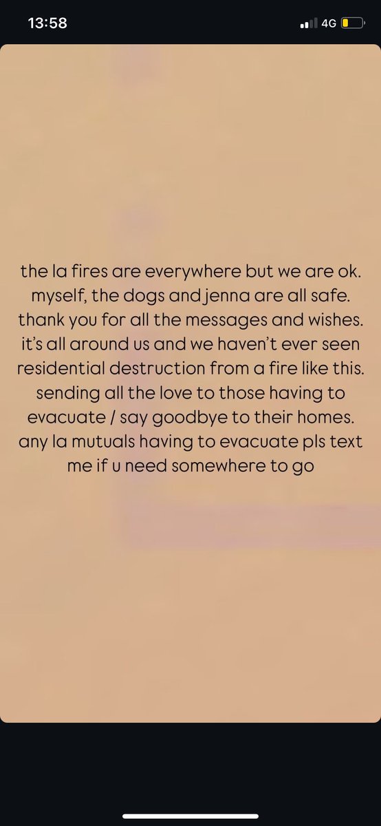 A message from julien 💜