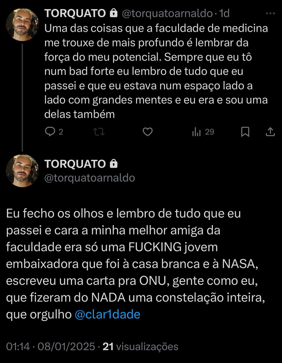 Clarity tweet media