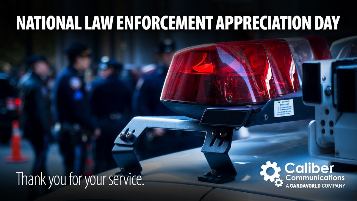 Today is National Law Enforcement Appreciation Day. We are sending our thanks to the brave officers who put their lives on the line every day to keep our communities safe.

#lawenforcementappreciationday #lawenforcement #police