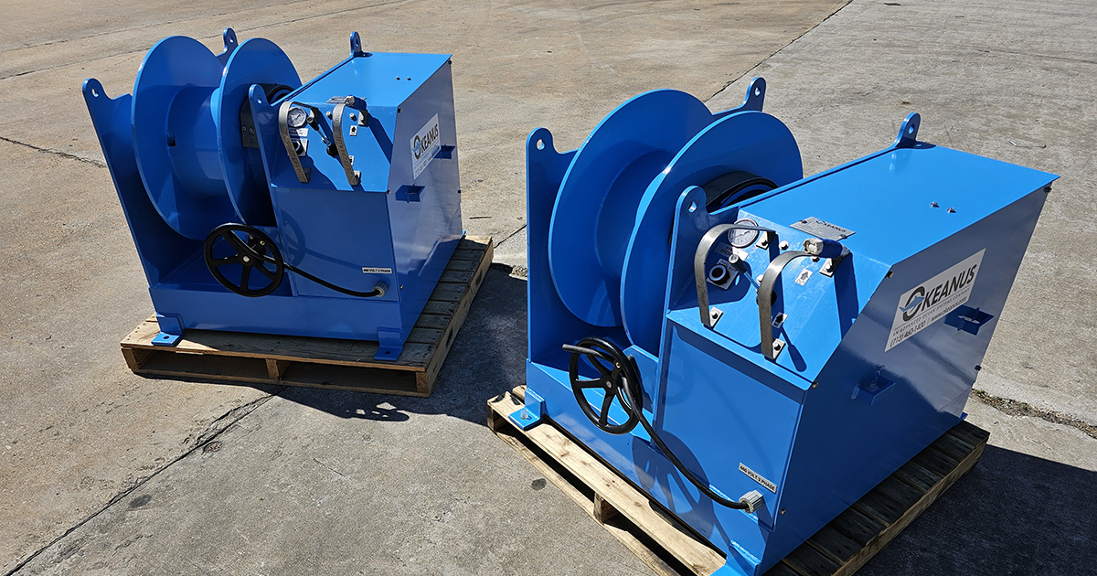OkeanusRentals's tweet photo. FROM WORKSHOP TO FIELD OPS 2: Compact Deck Winches
 
This time around we showcase two of our most popular compact standard winches: our DT210 and DT305 models.

https://t.co/GndwDY5ddU
 
#oceanengineering #offshoreoperations #marinesurvey https://t.co/BVTuRb0bBA