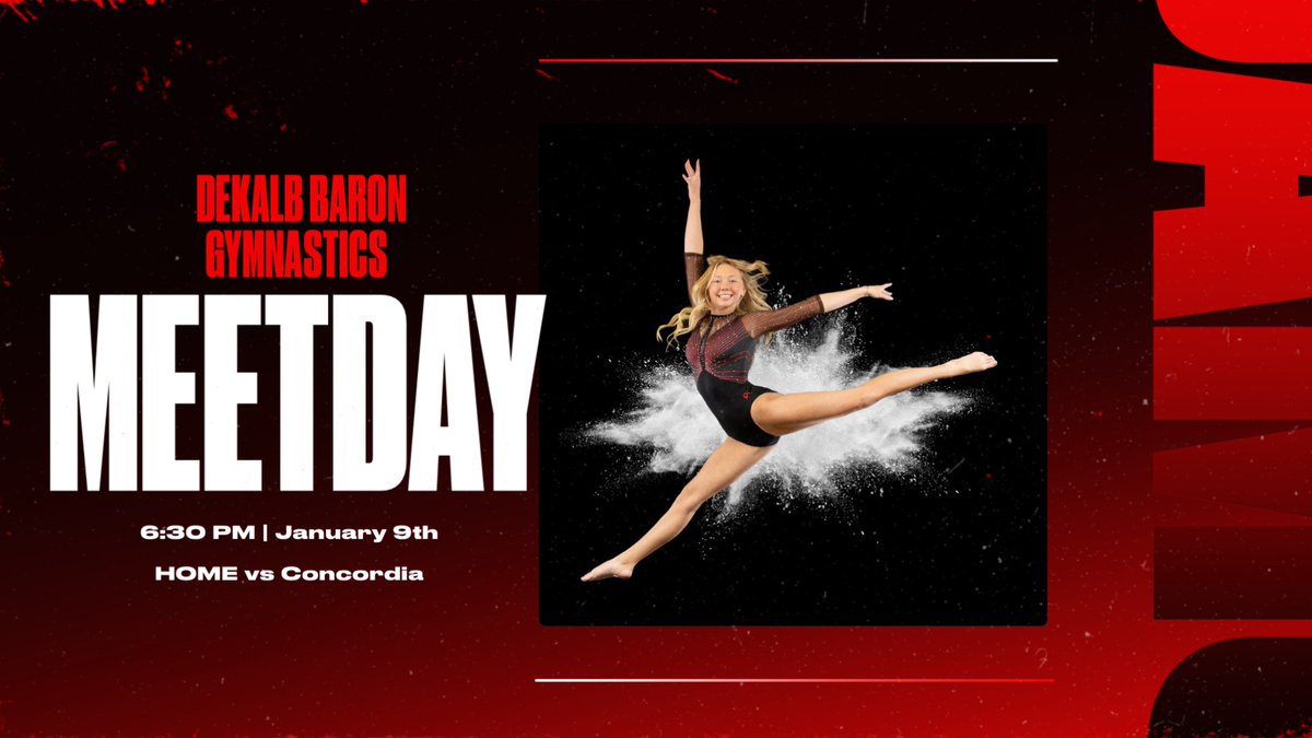 BaronAthletics's tweet photo. Gymnastics
MEET DAY
📍HOME (6:30 PM)

Let's go Barons! https://t.co/B71xPPF6aS