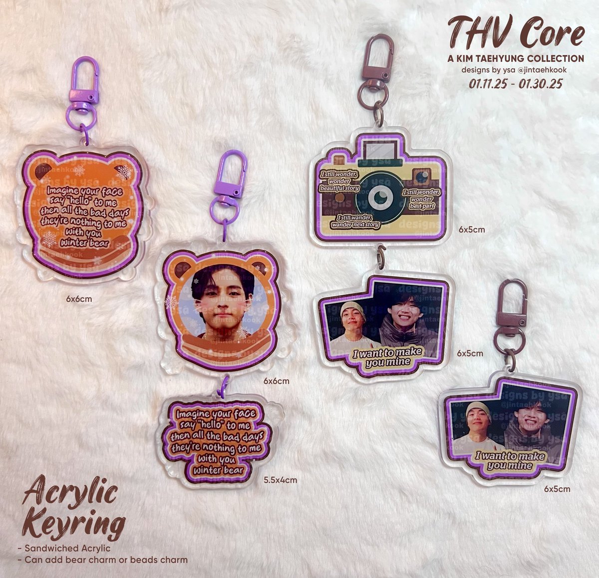 jintaehkook's tweet photo. ⋆⁺₊❅  THV Core ⋆⁺₊❅ 
A Kim Taehyung Collection 

Preorder starts on Saturday
1/11/25 • 9PM 🐻

A portion of the total sale will be donated directly to help those affected of the scam incident.

See you! #jtkdesigns https://t.co/n4mn2CVSN9