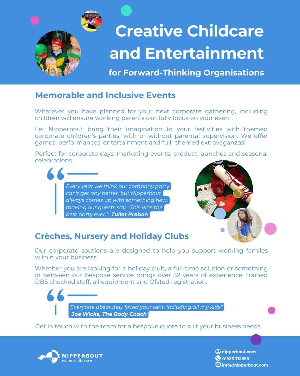 Looking to make your next meeting an inclusive one?

Did you know that we don't 'just' do festivals, exhibitions, conferences and events but also corporate meetings, holiday clubs and Christmas parties?

#CorporateMeetings #ChristmasParty #InclusiveMeetings #FamilyEvents