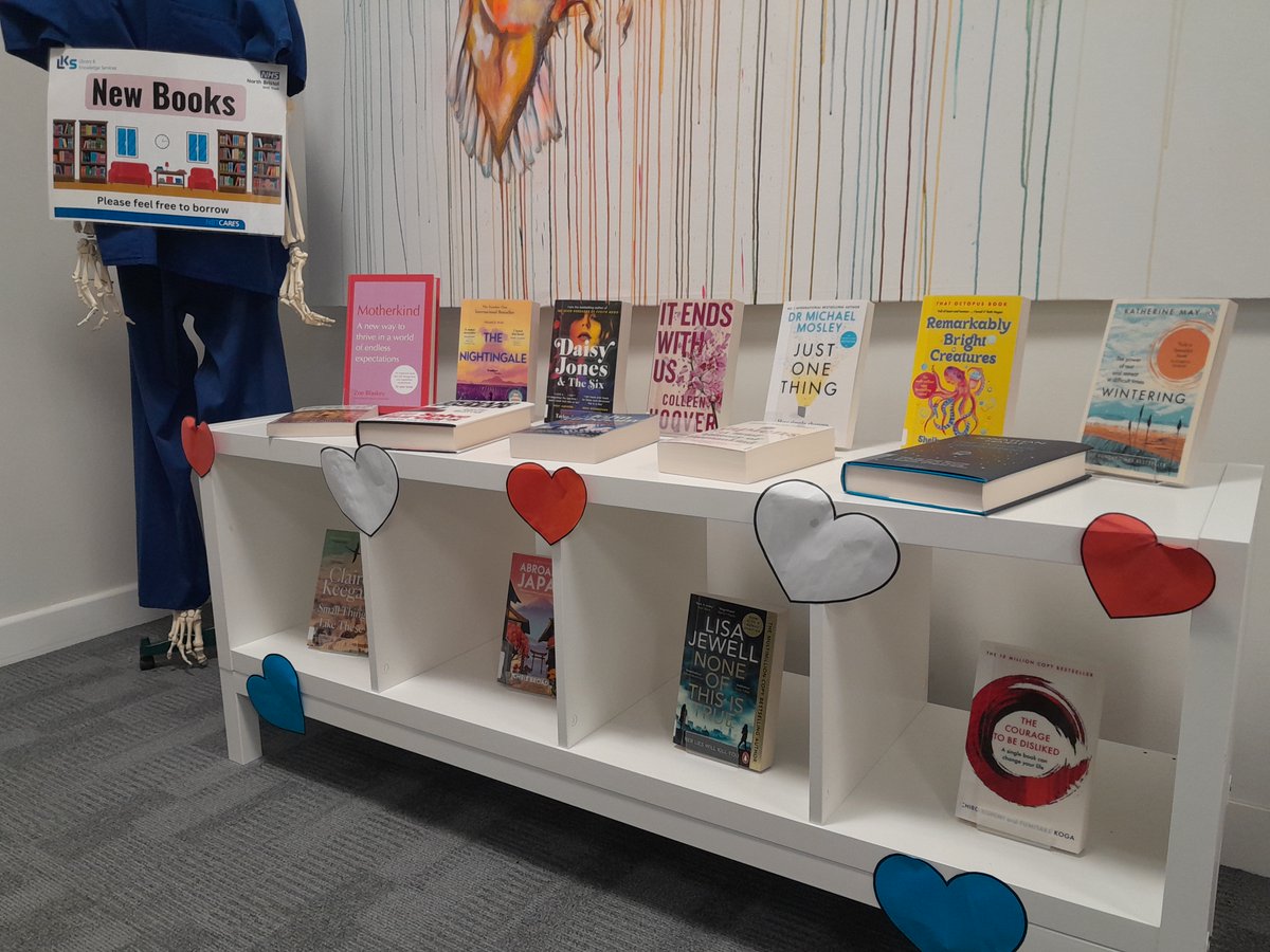 New Year New Books! 👀📚

Just a selection of the new books in stock at NBT Library 🤩
<a href="/PandTNBT/">People Team at NBT</a> <a href="/NmskNbt/">NMSK at North Bristol Trust</a> <a href="/NSnahper/">NBT_SNAHPer</a> <a href="/MedicineNbt/">MedicineNBT</a>
<a href="/NBTWomenNetwork/">North Bristol Trust Women's Staff Network</a> <a href="/ResearchNBT/">Research at North Bristol NHS Trust</a> <a href="/EducationNBT/">ClinicalEducationNBT</a>
<a href="/ASCRnbt/">AwesomeASCR</a> <a href="/NmskNbt/">NMSK at North Bristol Trust</a> <a href="/NBTStaffExp/">NBT Staff Experience</a>