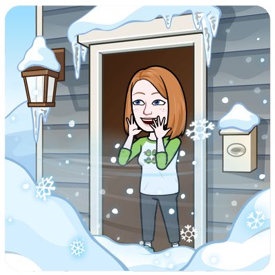 Happy snow day! ❄️☃️⛄️🌨️