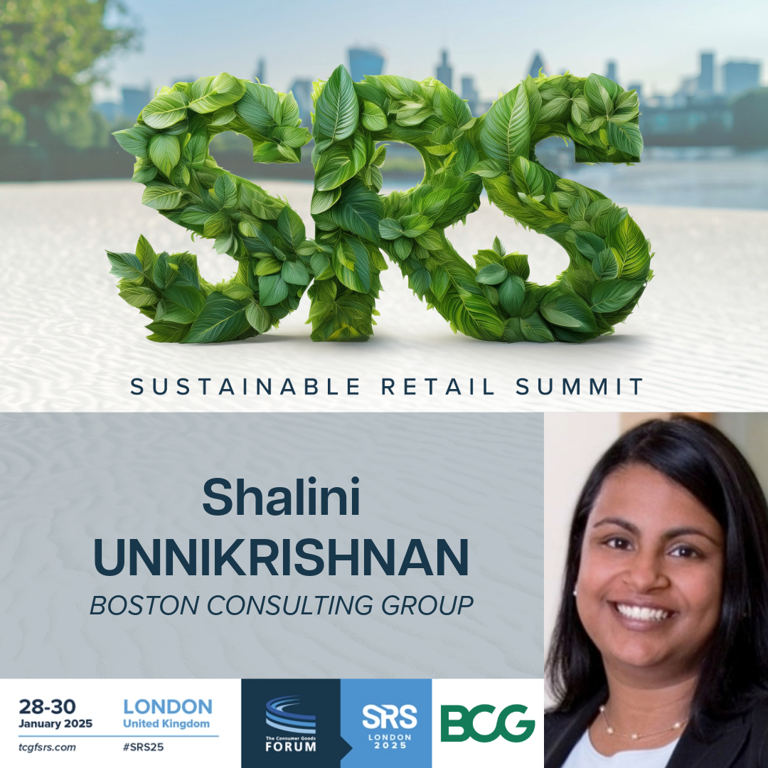 The Consumer Goods Forum (@cgf_the_forum) on Twitter photo Shalini Unnikrishnan from <a href="/BCG/">Boston Consulting Group</a> is joining the #SRS25 stage this January in London to talk about "Retailer Decarbonization in Action". 🎟 Register now: bit.ly/3Ue3a5o #TowardsNetZero #Sustainability #ClimateAction Shalini Unnikrishnan from <a href="/BCG/">Boston Consulting Group</a> is joining the #SRS25 stage this January in London to talk about "Retailer Decarbonization in Action". 🎟 Register now: bit.ly/3Ue3a5o #TowardsNetZero #Sustainability #ClimateAction
