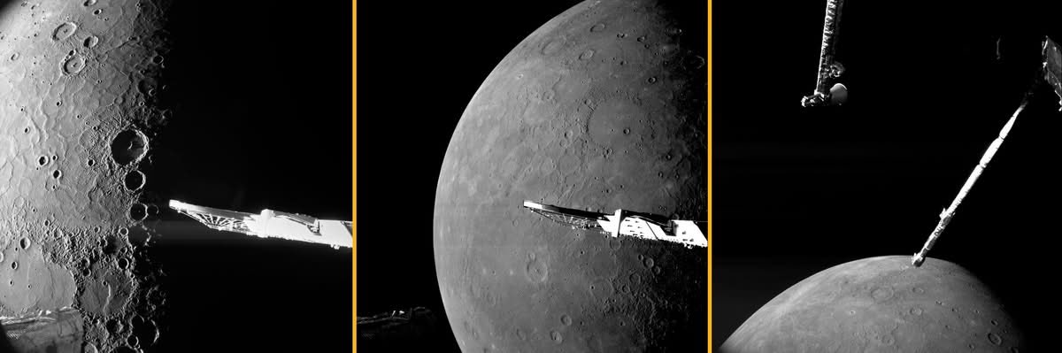 paolabattaglia's tweet photo. 8 Gennaio 2025
🚀 Sesto flyby di Mercurio per BepiColombo 🌑

Ieri, 8 gennaio, la missione ESA/JAXA BepiColombo ha sorvolato Mercurio per la sesta volta, completando con successo l'ultima manovra di "gravity assist”. @esa @JAXA_en 

https://t.co/c4f8kt3Pdd https://t.co/jcoYLhqAjs