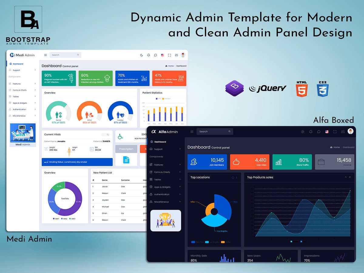 AdminTemplate's tweet image. Dynamic Admin Template for Modern and Clean Admin Panel Design
.
Website: bootstrapadmintemplate.com/premium-templa…
.
#envato #uidashboard #AdminTemplate #crm #CSS3 #Dashboard #webkit #ux #ui #Webapp #html #css #mobileapp #illustration #UI #UX #3d #Productdesign #html #css