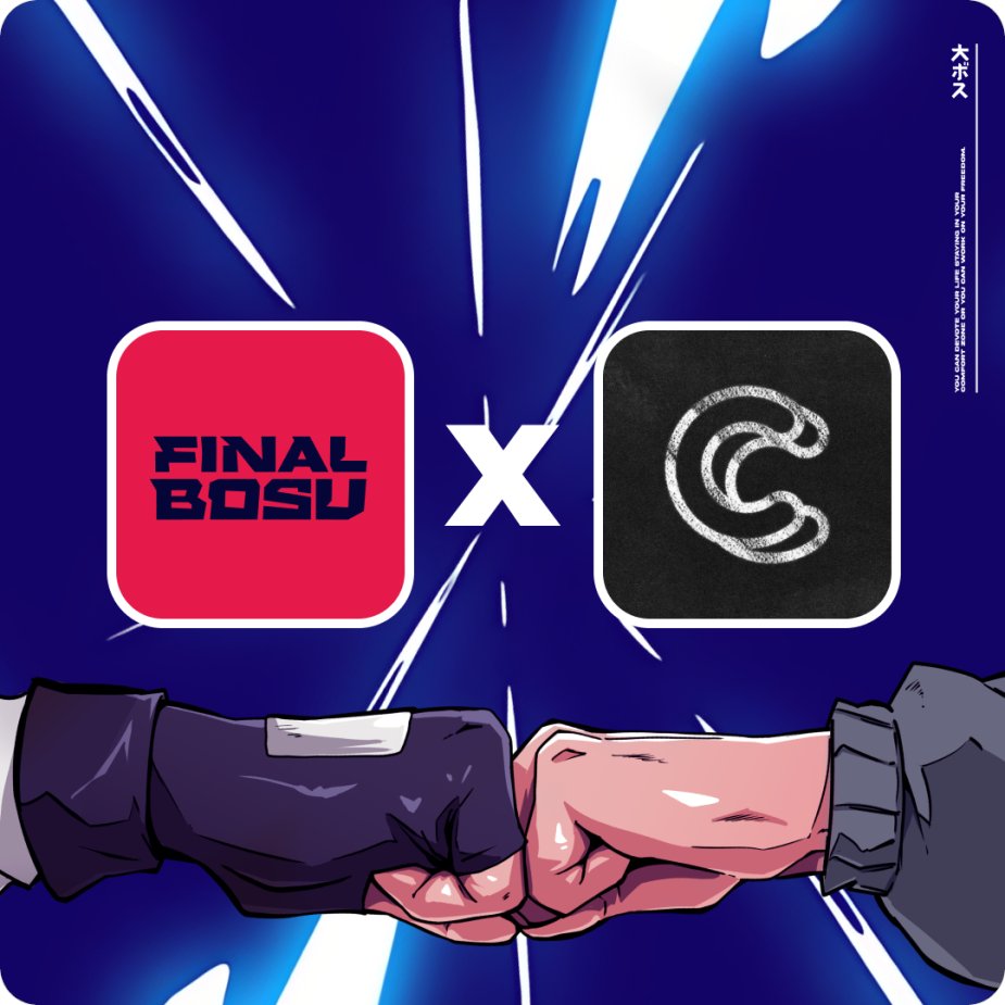 🎉 We are excited to announce our collaboration with <a href="/finalbosuX/">Finalbosu</a> for their upcoming mint!!

Members keep an eye out on the Giveaway channel!