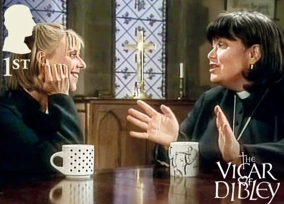 Adrian Hilton (@adrian_hilton) on Twitter photo Vicar of Dibley stamps. Absolutely glorious.
(And this is particularly delightful of <a href="/Dawn_French/">Dawn French ππ΄π³οΈβππΊπ¦</a> and the utterly lovely Emma ChambersπRIP) Vicar of Dibley stamps. Absolutely glorious.
(And this is particularly delightful of <a href="/Dawn_French/">Dawn French ππ΄π³οΈβππΊπ¦</a> and the utterly lovely Emma ChambersπRIP)