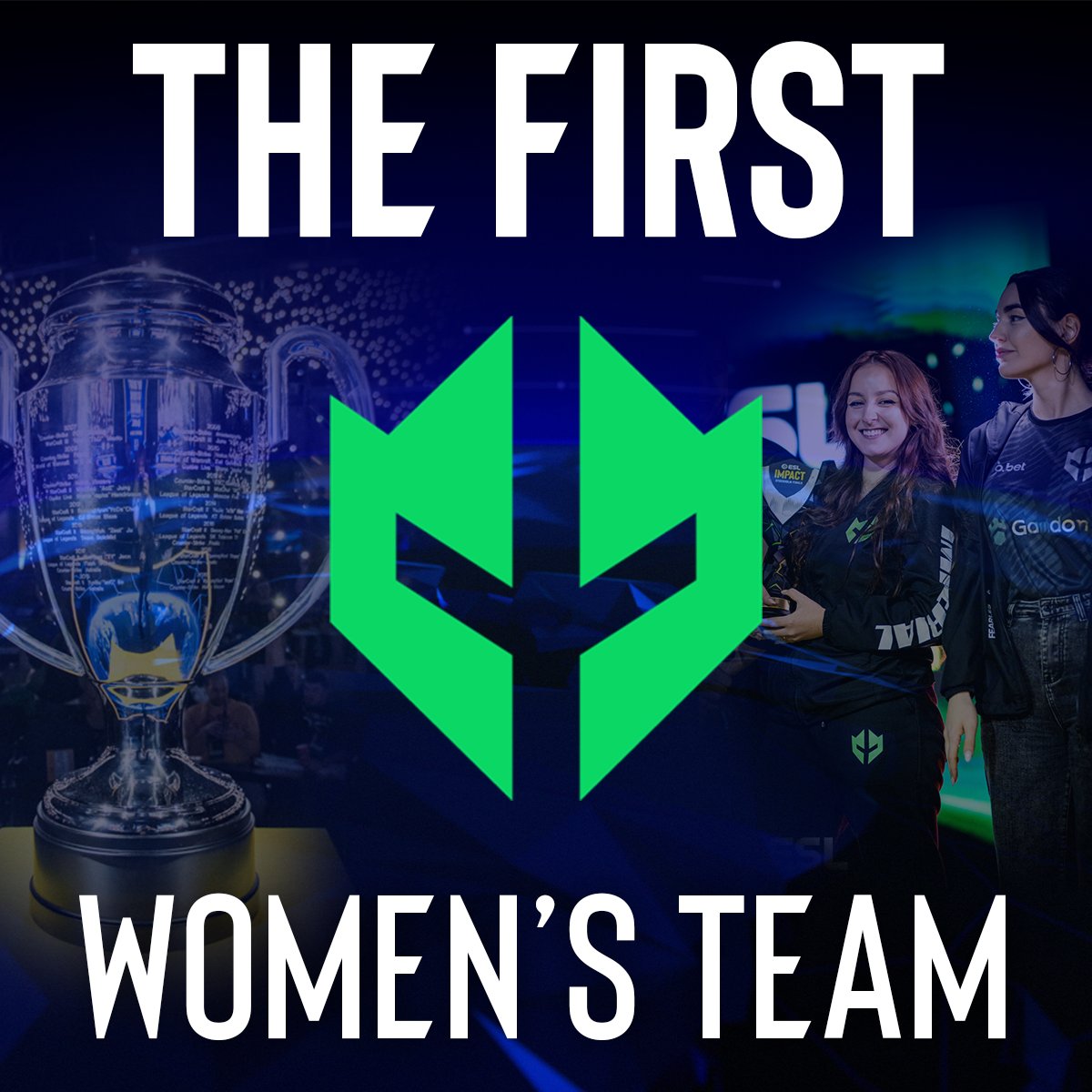 Untouchable in #ESLImpact, winning all 8 LAN events so far🏆

<a href="/imperialesports/">Gamdom Imperial</a> fe are the first women's team to compete in an #ESLProTour Championship event.

<a href="/ZainabTurkie/">zAAz</a> 
<a href="/torycs2/">tory 💫</a> 
<a href="/ANa_CSGO/">ANa</a> 
<a href="/twenty3cs/">twenty3</a> 
<a href="/Kat_csgo/">Kat</a>