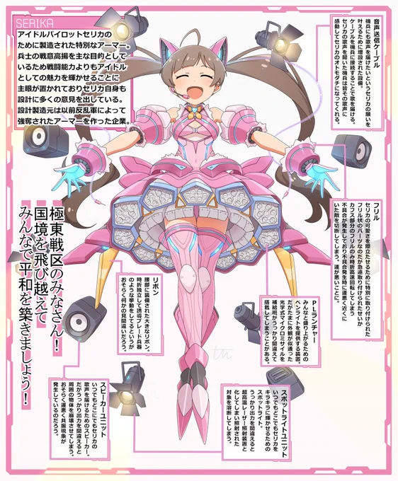 #目撃ミリオンアーマー
みんなに愛される天使のようなアイドルの箱崎星梨花です。 