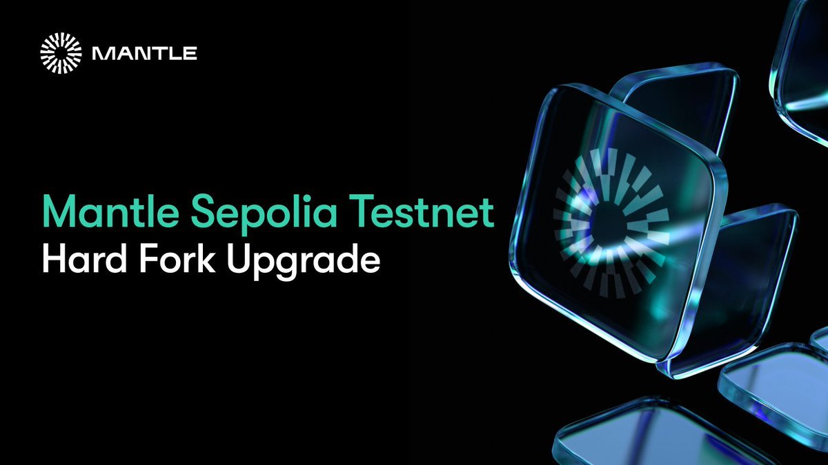 Mantle (@mantle_official) on Twitter photo โ ๏ธ Mantle Sepolia Testnet Hard Fork Upgrade
๐๏ธ Jan. 16, 7AM UTC
๐ง๐ต๐ฒ ๐๐ฒ๐๐๐ป๐ฒ๐ ๐๐ถ๐น๐น ๐ฏ๐ฒ ๐๐ป๐ฑ๐ฒ๐ฟ๐ด๐ผ๐ถ๐ป๐ด ๐๐ต๐ฒ ๐ณ๐ผ๐น๐น๐ผ๐๐ถ๐ป๐ด ๐ฐ๐ต๐ฎ๐ป๐ด๐ฒ๐:
โข EigenDA Proxy integration.
โข Added the new JSON-RPC interface eth_getBlockReceipts.
โข Fixed the gas validation โ ๏ธ Mantle Sepolia Testnet Hard Fork Upgrade
๐๏ธ Jan. 16, 7AM UTC
๐ง๐ต๐ฒ ๐๐ฒ๐๐๐ป๐ฒ๐ ๐๐ถ๐น๐น ๐ฏ๐ฒ ๐๐ป๐ฑ๐ฒ๐ฟ๐ด๐ผ๐ถ๐ป๐ด ๐๐ต๐ฒ ๐ณ๐ผ๐น๐น๐ผ๐๐ถ๐ป๐ด ๐ฐ๐ต๐ฎ๐ป๐ด๐ฒ๐:
โข EigenDA Proxy integration.
โข Added the new JSON-RPC interface eth_getBlockReceipts.
โข Fixed the gas validation