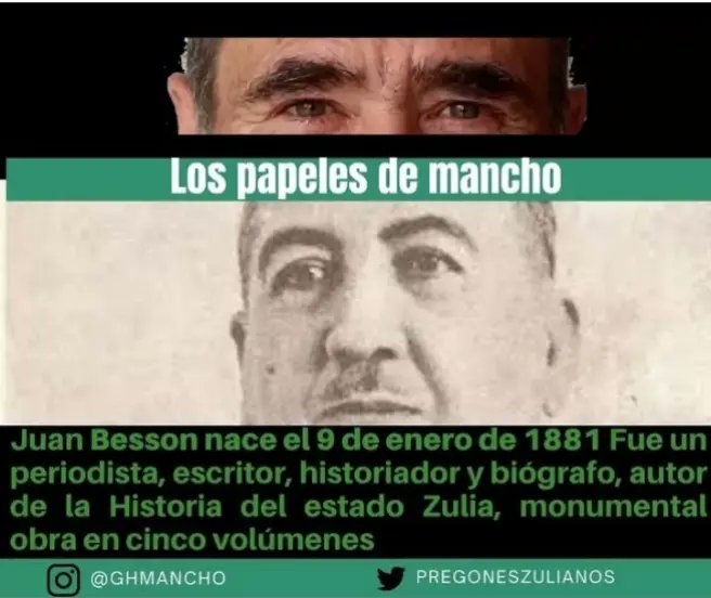 Recordando a Juan Besson en su Natalicio.