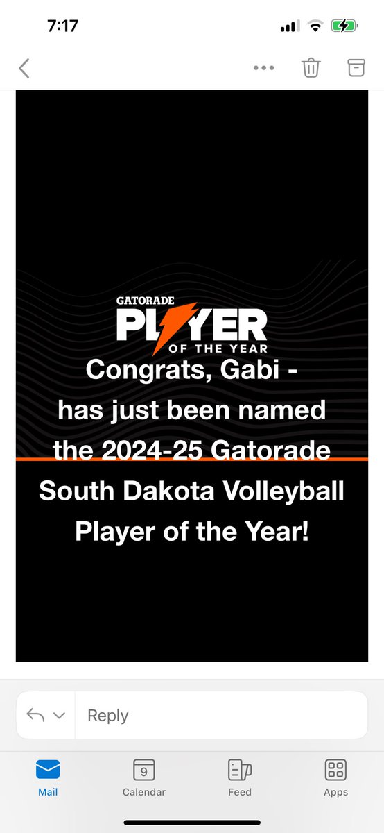 HHStigerVball's tweet photo. Could not be more proud to announce and be the first to say CONGRATULATIONS @GZachariasen  on your repeat as Gatorade Player Of The Year!  Outstanding!! https://t.co/68xgFkTuuk