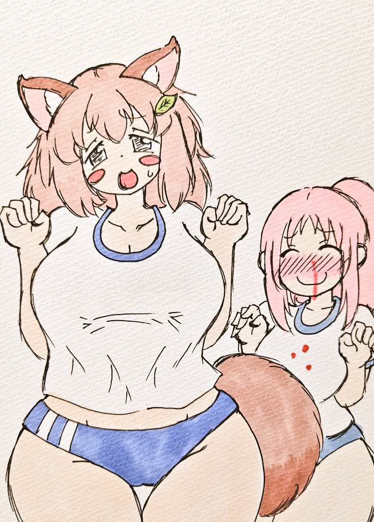 #これを見た人は体操服をTLに放流しよう
版権物から一次創作まで♪

ミト「いやそんな『小さな物から大きな物まで♪』みたいに歌って紹介するな」

高山「今の若い人達には伝わらないネタですね・・・一次創作は語呂悪すぎません?」

ヤ○マーディーゼル～♪

マト「おい馬鹿やめろ企業名出すな」 