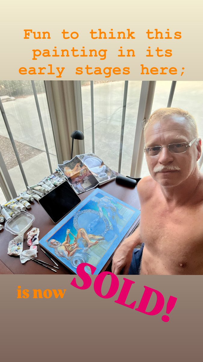 TheKurtWalters1's tweet photo. #painting #allegory #Bayarea #gay #eastbay #fremont #gaydaddy #artist #painter #california #scruff #newdirections #ohlone #whatIdo #poppy #gayguy #acrylic #hairy #gayart #gayman #gaymen #muscle #musclebear #drawing #queer https://t.co/07MNaUhvfD