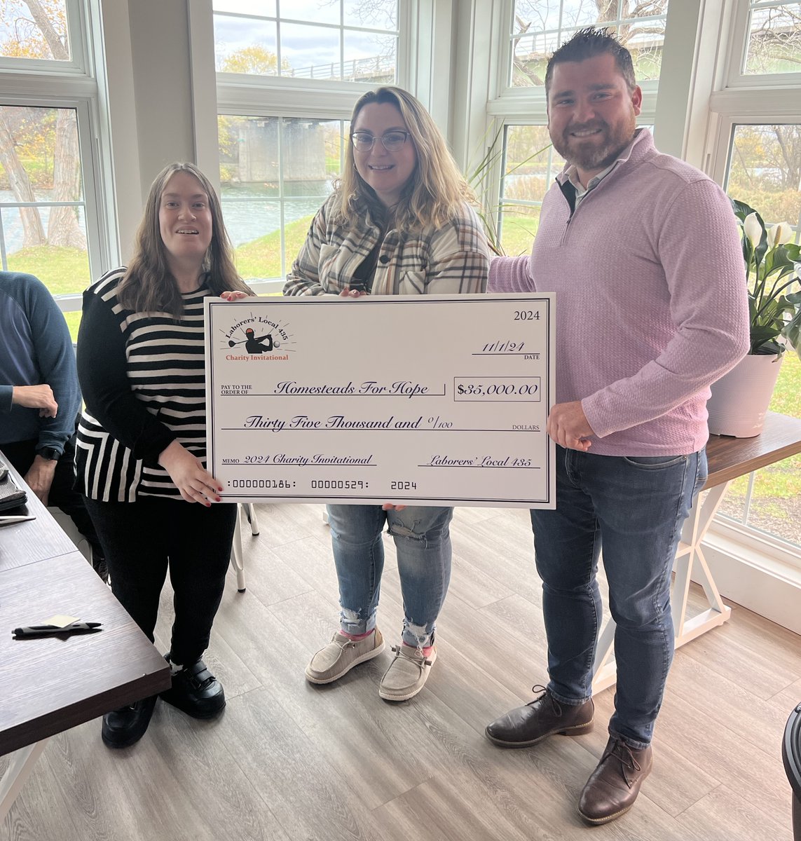 Local435Charity's tweet image. Thank you to all who participated in our 2024 Charity Invitational Golf Fundraiser. Together, we were able to raise $35,000 for @Homesteads4Hope. 

Be on the lookout for information regarding our 2025 Charity Invitational!

#Commitment2Community
#FeelThePower