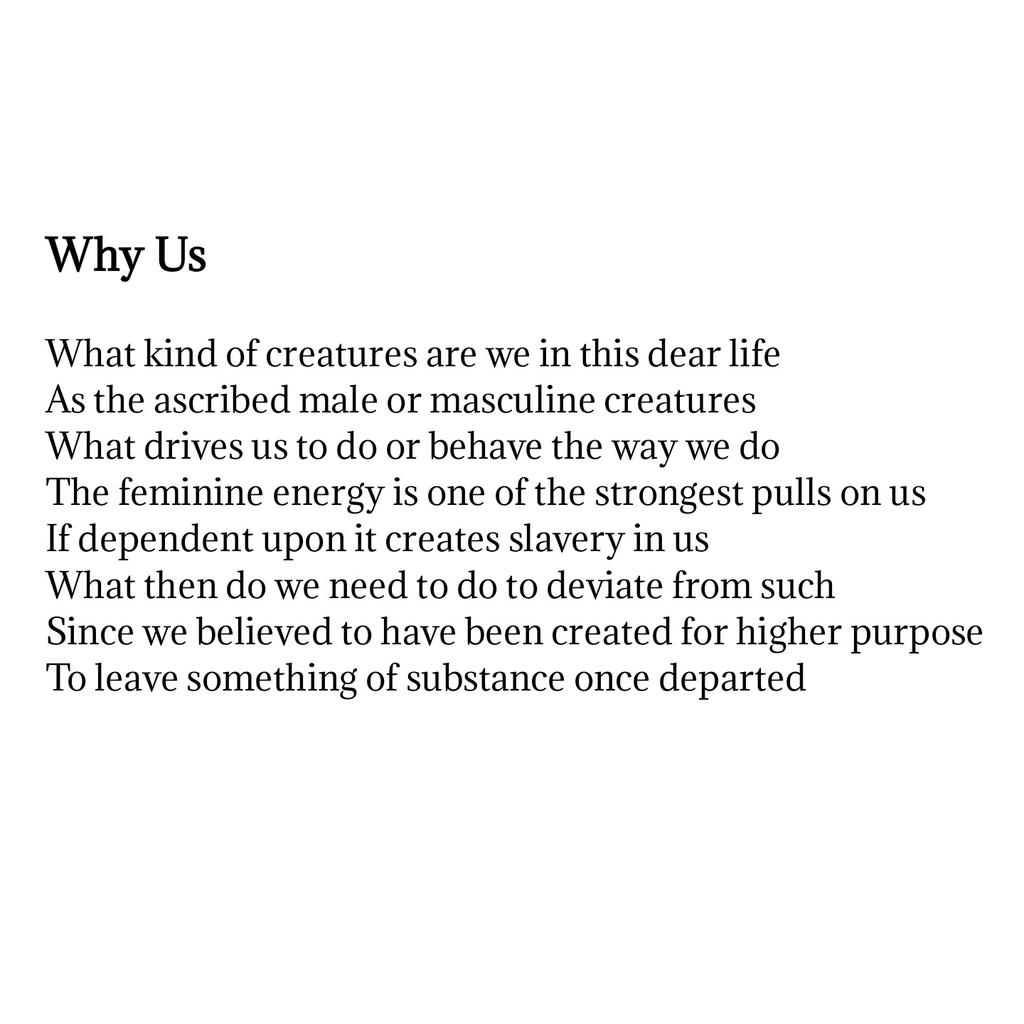 preeskin's tweet image. Why us 😪 
#poetrythread #poetcommunity