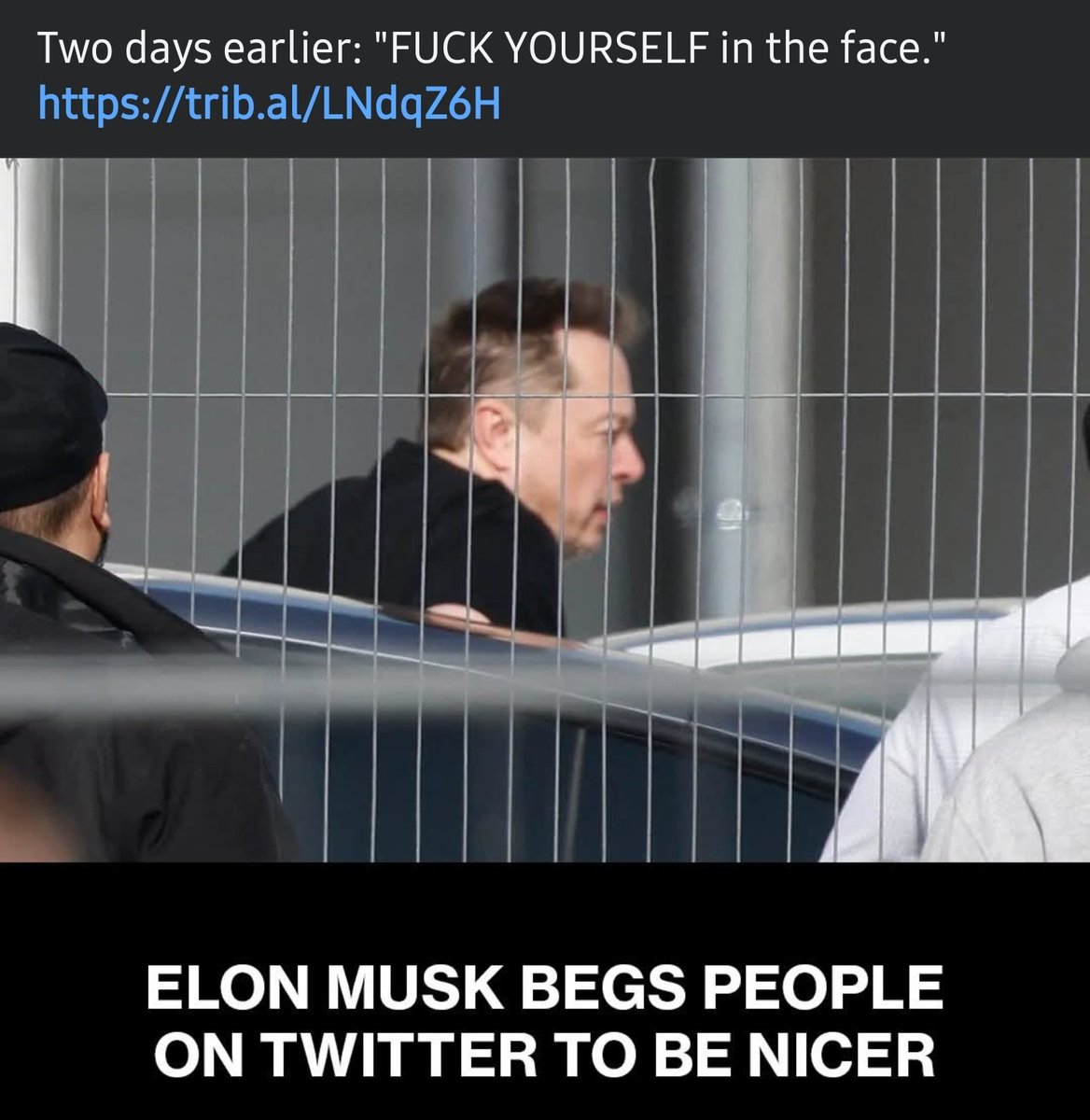 What a moron. #FuckX #FuckElonEdison