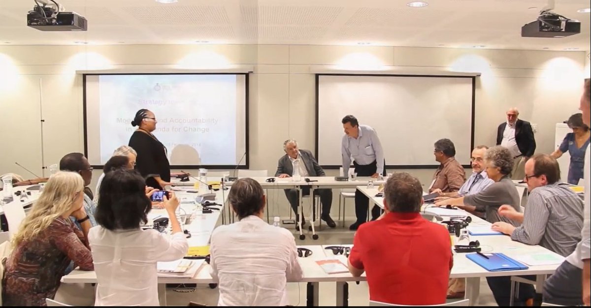 José #Mujica, former president of #Uruguay announces his cancer is terminal and won't make any more public appearances: "A warrior has a right to rest".

Watch the meeting of Mujica with international civil society here vimeo.com/87971090