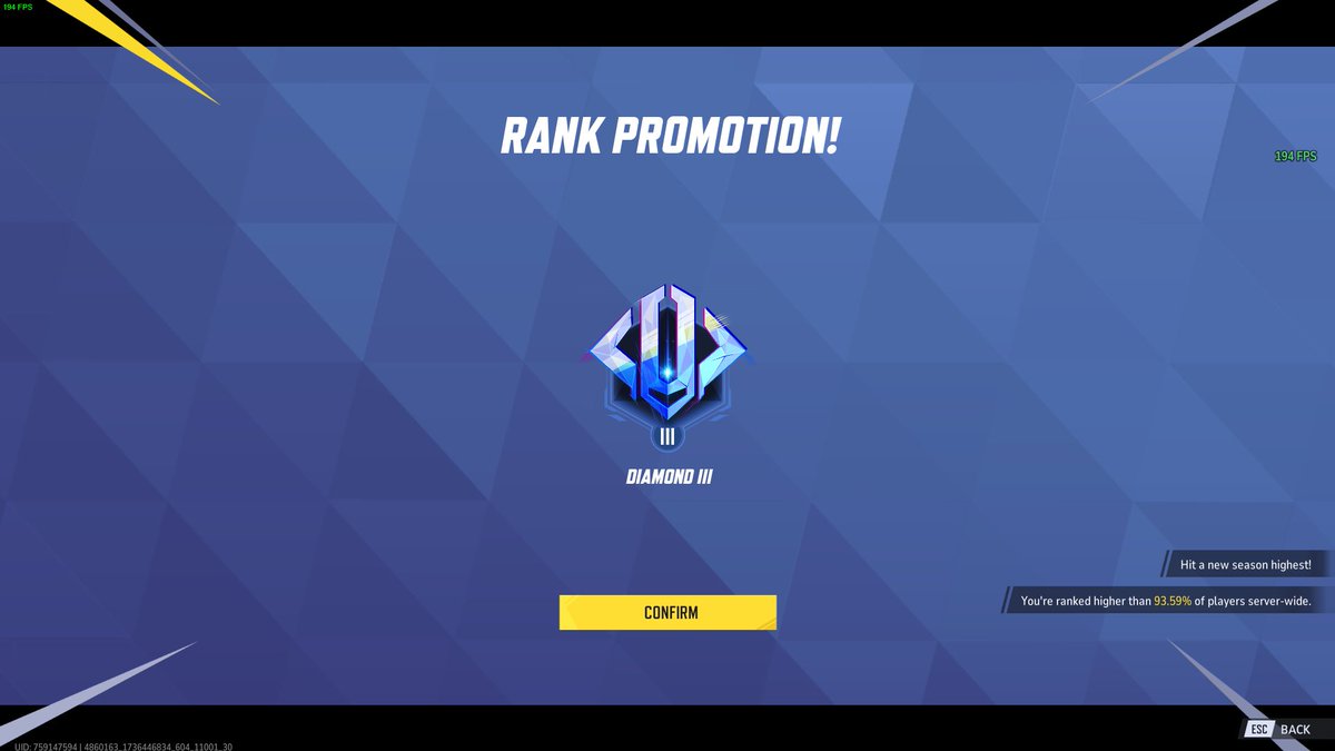 Vector1239's tweet image. Highest rank I ever pushed for in an fps game chat.