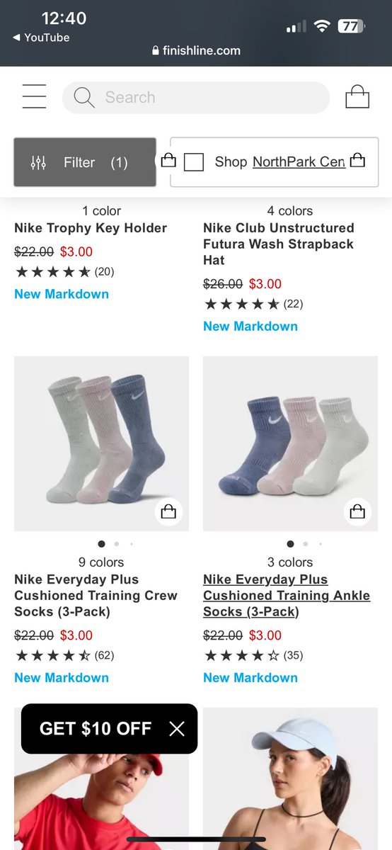 SD4Kickz's tweet photo. @Info4Days The $3 socks they’re referencing https://t.co/YWmirwrTjN