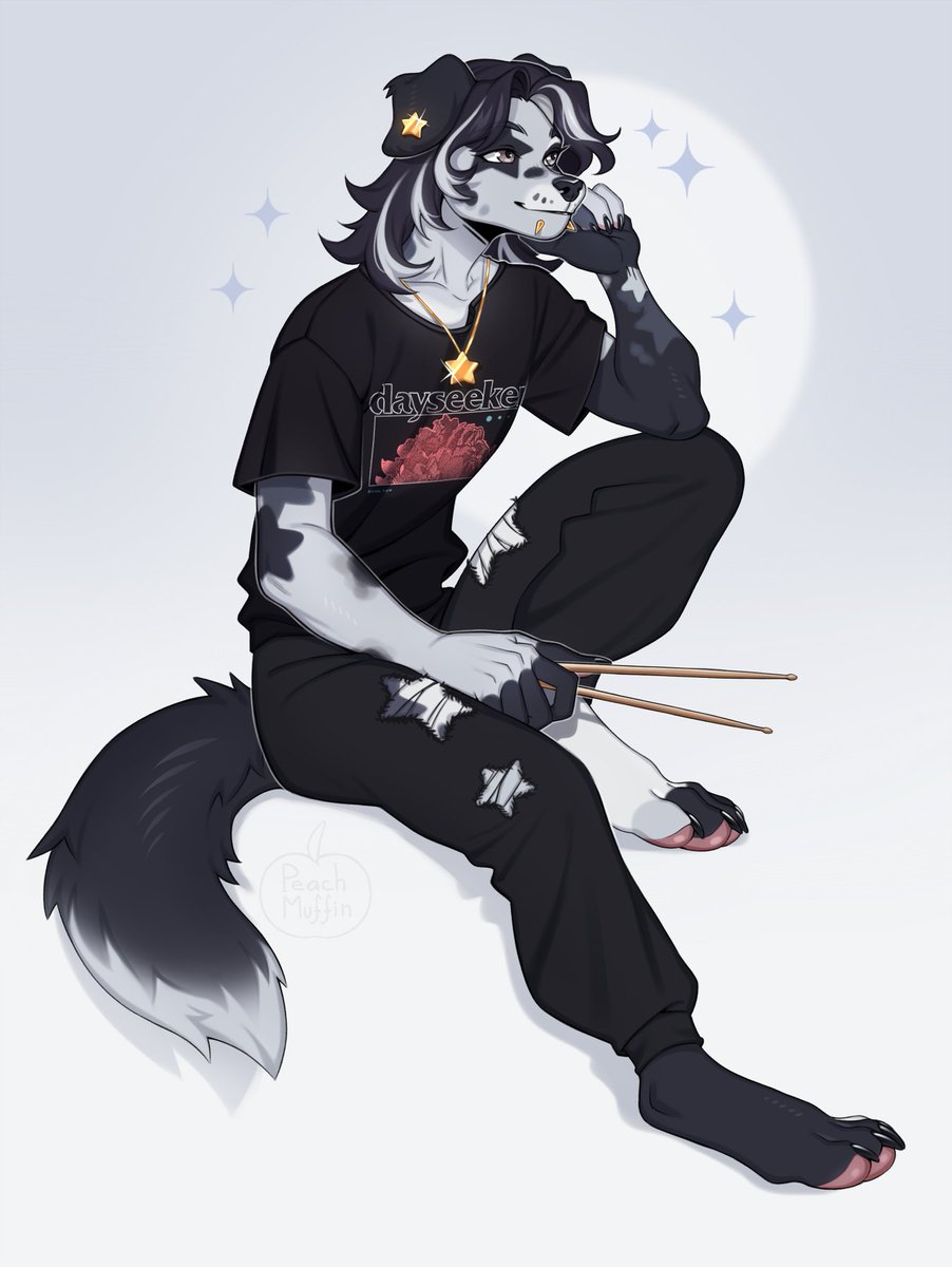 Second raffle art for <a href="/bloubutt/">Lou | COMMS OPEN</a> &lt;3