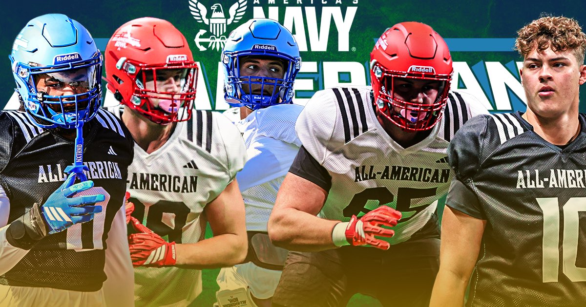 On3 Recruits (@on3recruits) on Twitter photo Notre Dame's future looks very bright at the Navy All-American Bowl, <a href="/SWiltfong_/">Steve Wiltfong</a> reports☘️
(<a href="/AABonNBC/">Navy All-American Bowl</a>)
Read: on3.com/news/notre-dam… Notre Dame's future looks very bright at the Navy All-American Bowl, <a href="/SWiltfong_/">Steve Wiltfong</a> reports☘️
(<a href="/AABonNBC/">Navy All-American Bowl</a>)
Read: on3.com/news/notre-dam…