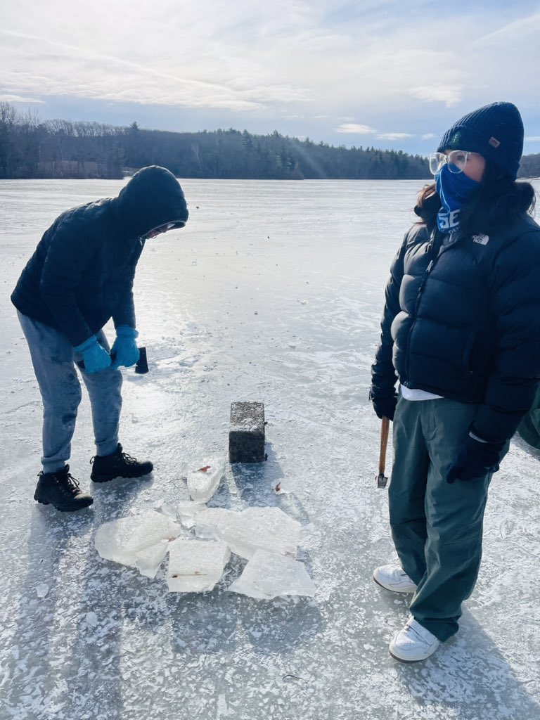 CityLab Revere (@citylabrevere) on Twitter photo Ice ice baby 🧊
Second to last week at <a href="/Hale1918/">Hale Education</a> 🥺 catch us at Naonet Pond measuring ice thickness using tape measures, hatchets, and drills ⛏️
#CityLab #cityasalab #snow #winter #STEAM #ice #pond #handsonlearning #deeperlearning <a href="/RPS_Super/">Dianne Kelly, Ed.D.</a> Ice ice baby 🧊
Second to last week at <a href="/Hale1918/">Hale Education</a> 🥺 catch us at Naonet Pond measuring ice thickness using tape measures, hatchets, and drills ⛏️
#CityLab #cityasalab #snow #winter #STEAM #ice #pond #handsonlearning #deeperlearning <a href="/RPS_Super/">Dianne Kelly, Ed.D.</a>