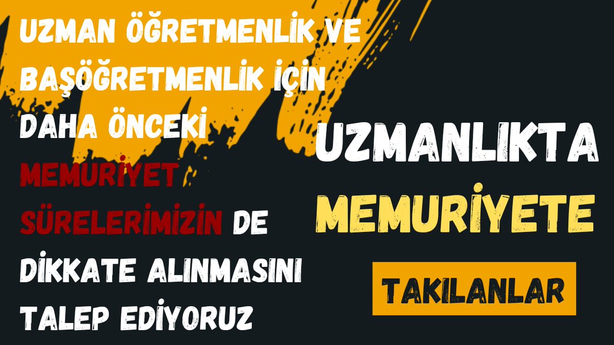 #ÖMKdaMemuriyeteTakılanlar