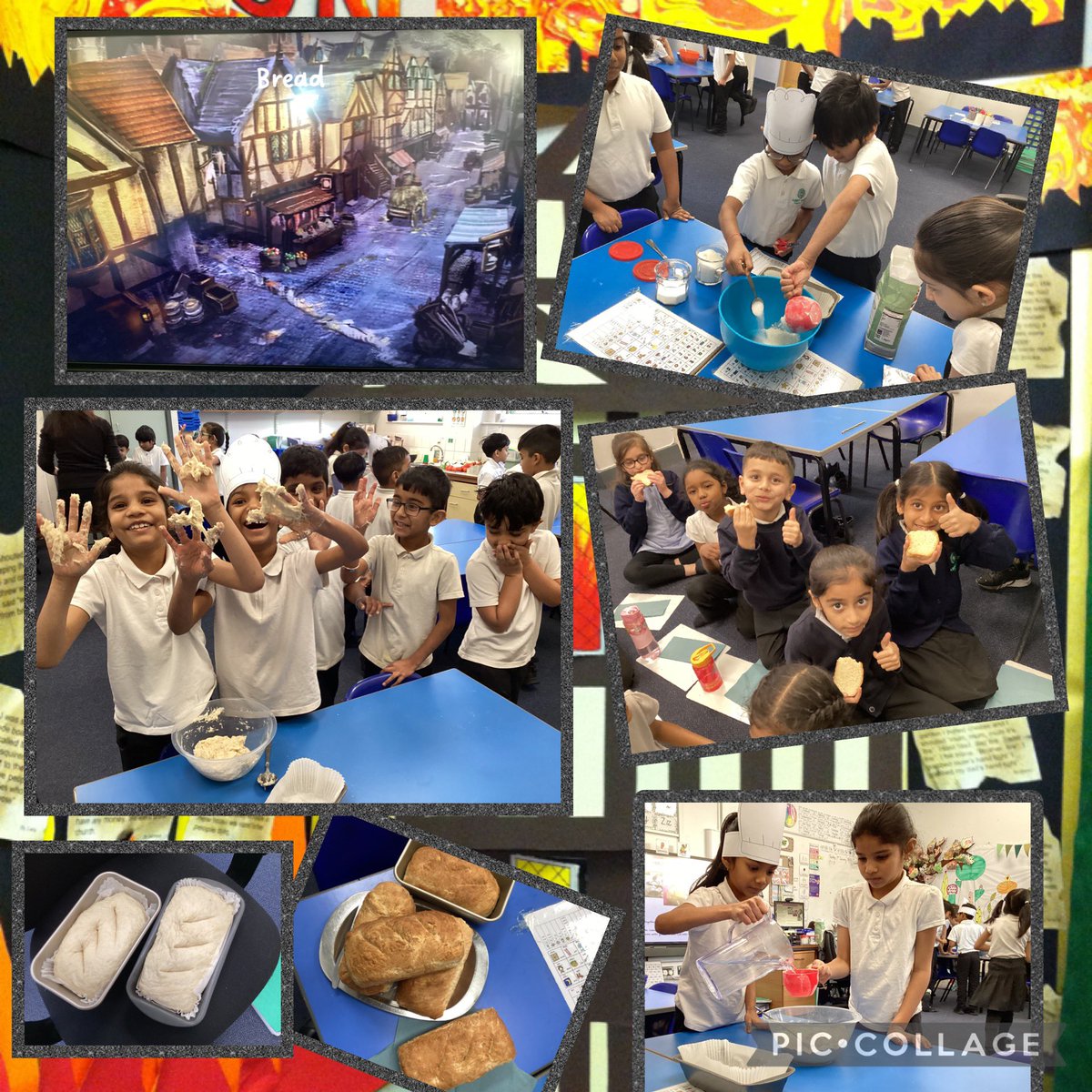 Naz Fojdar (@mrsfojdar_ampa) on Twitter photo Our launch for our new History topic ‘The Great Fire of London’…2NF loved being bakers. They kneaded, proved baked and ate their freshly made bread! 👨🍳 😋 <a href="/AbbeyMead_TMET/">Abbey Mead Primary Academy</a> #History Our launch for our new History topic ‘The Great Fire of London’…2NF loved being bakers. They kneaded, proved baked and ate their freshly made bread! 👨🍳 😋 <a href="/AbbeyMead_TMET/">Abbey Mead Primary Academy</a> #History