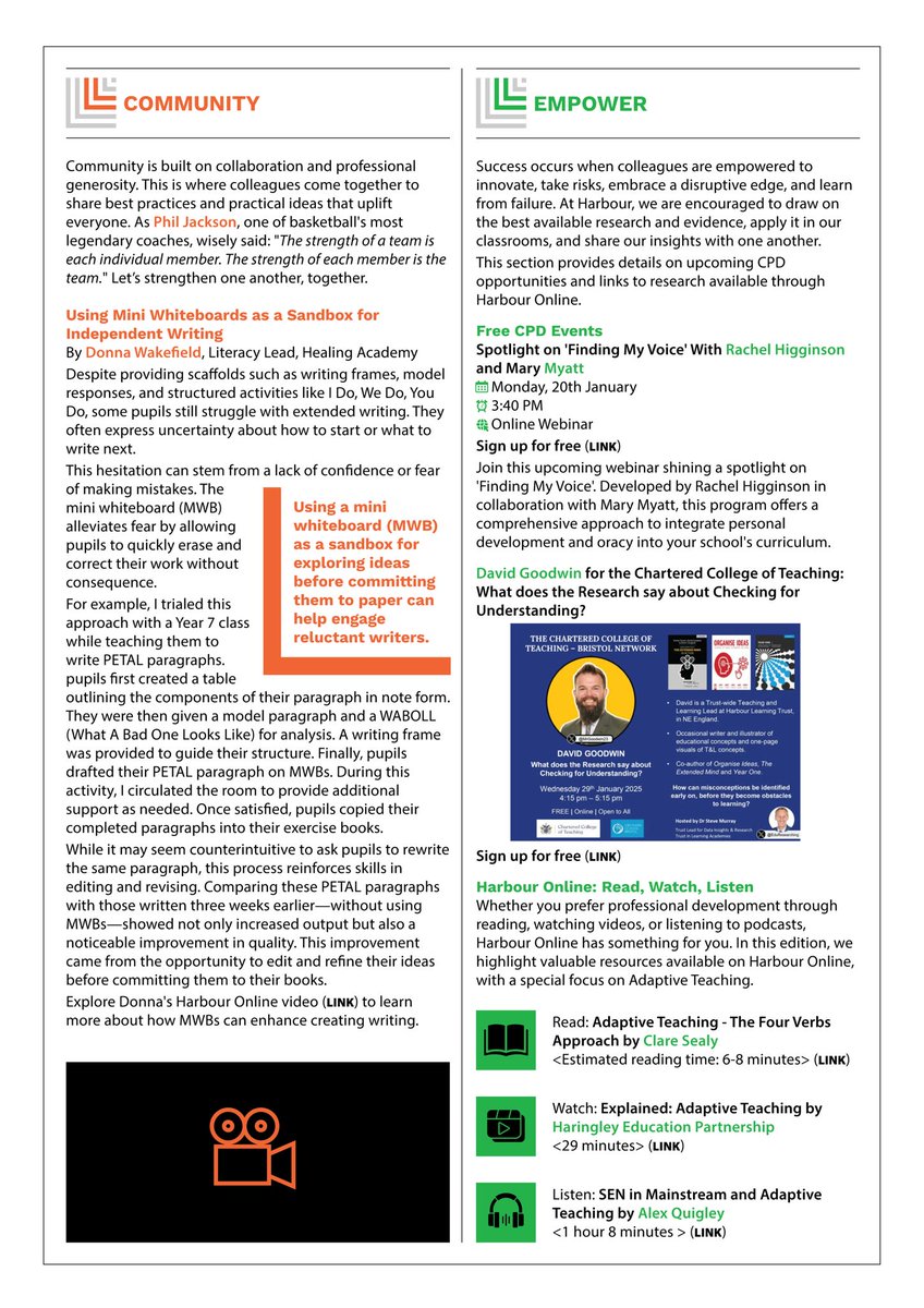 HLT_TrustImp's tweet image. Our first teaching and learning newsletter. Have a look - there is some fabulous work happening across our learning community. 

#values #teachingandlearning @stgilesacad @PrimaryGreat @HarbourLearning     #soproud