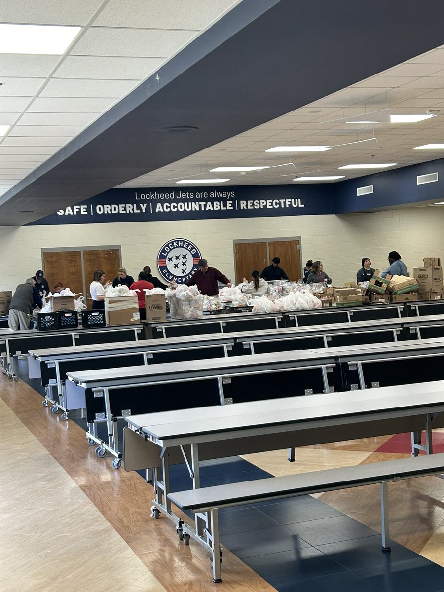 Special. Different. Better. is making over 600 lunch and breakfast packs for the kiddos on our snow day! ❄️🎉❤️ #Marietta #SpecialDifferentBetter #SNOWDAY