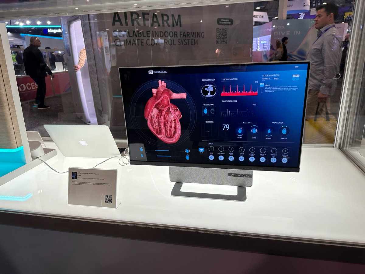 AmpereComputing's tweet image. From CES 2025, the ALAFIA AIVAS supercomputer, powered by Ampere processors, was named a double CES Innovation Award Honoree by the Consumer Technology Association in the Computer Hardware & AI categories.
See the workstation on display at the Venetian Expo, Hall A Booth #50043.